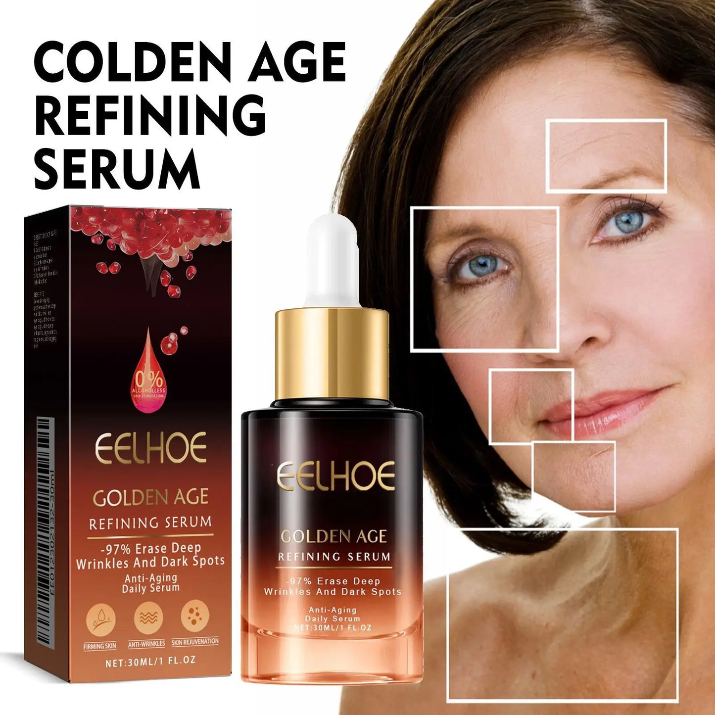 EELHOE Golden Age Anti-Aging Face Serum – Firms & Lifts