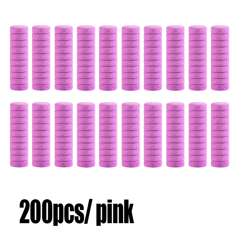 200-Pack Windshield Wiper Effervescent Cleaning Tablets for Cars
