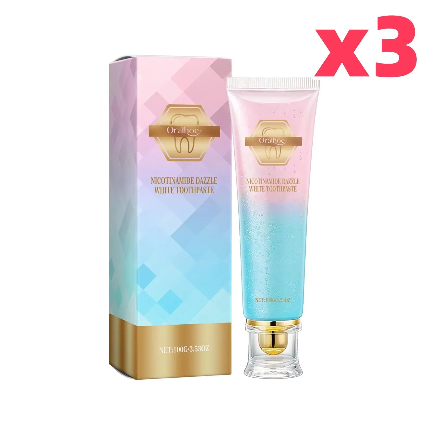 Oralhoe Niacinamide Whitening Toothpaste – Brighten & Freshen