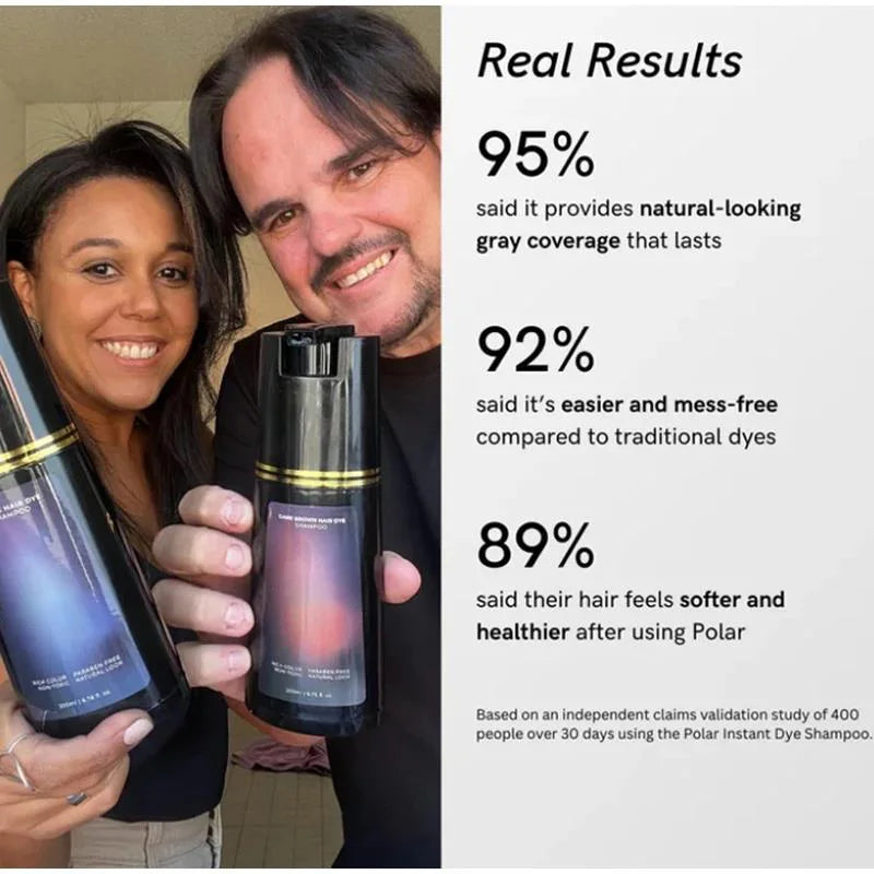 3-in-1 Hair Dye Shampoo | Color, Nourish & Oil Control 200ml