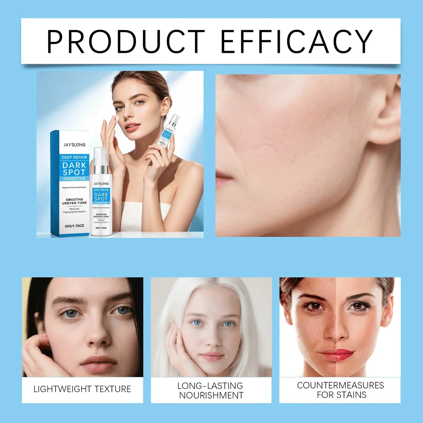 Jaysuing Dark Spot Correcting Glow Serum Cream – 50g