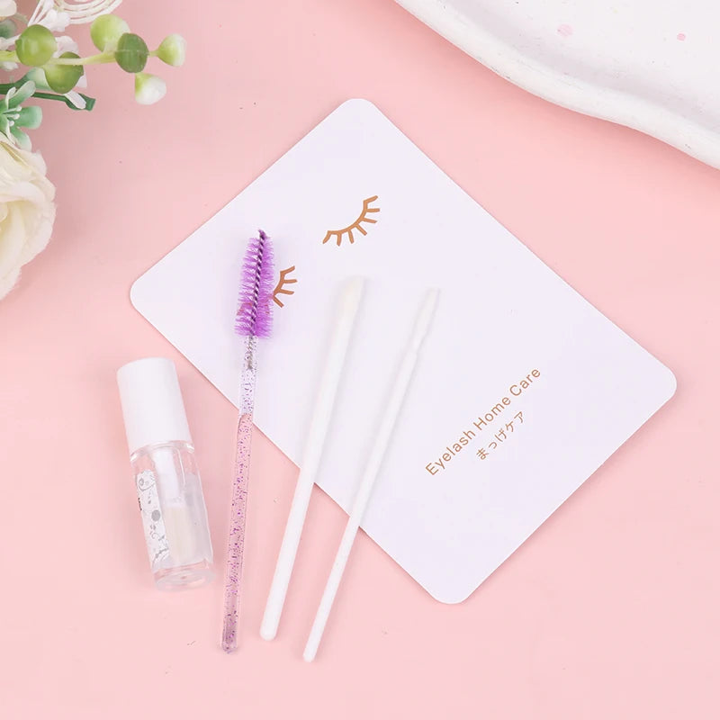 1.5ML False Eyelash Glue Primer W Eyelash Brush Waterproof Long Lasting Quick Dry Extension Easy Remover Eyelash Glue Peaceful Pleasures Health and Wellness