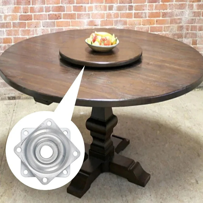 360Degree Rotating Bearing Plate Metal Swivel Turntable Base