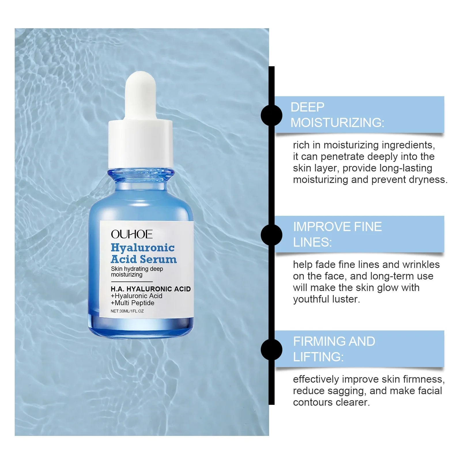 30ml Blackhead Removal Pore Shrinking Face Serum – Brightening Face Serum Oasis Select