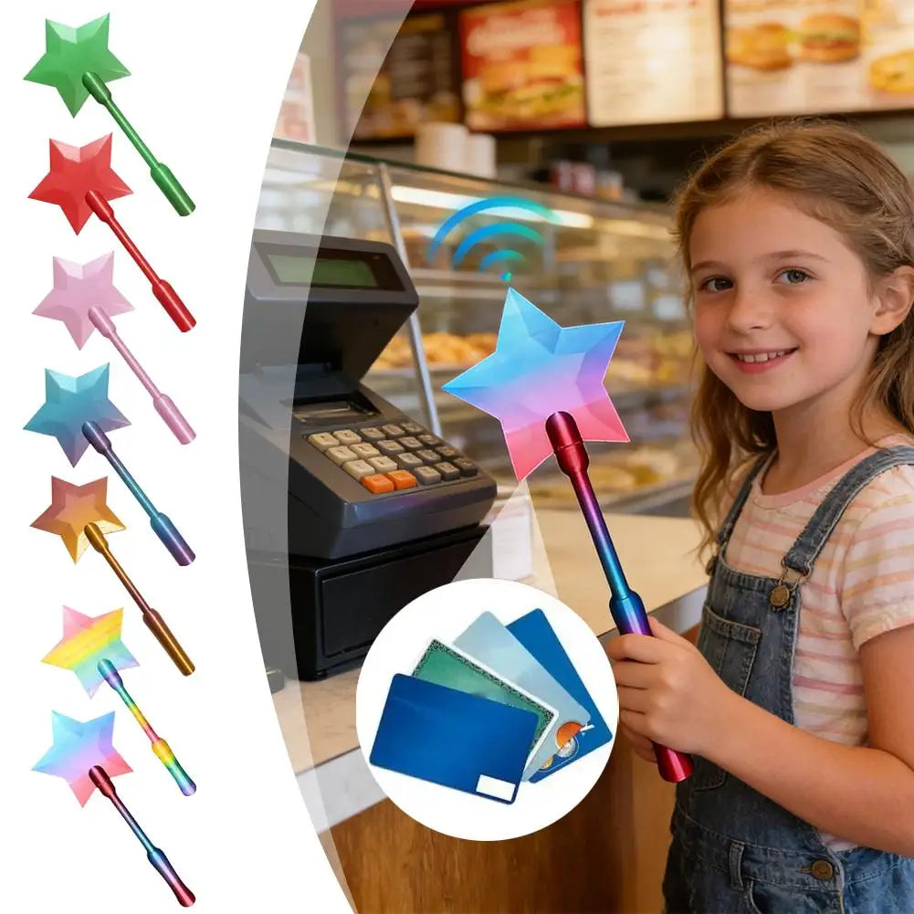 Magic Star Wand Tap-to-Pay Contactless Card Holder, 14 In