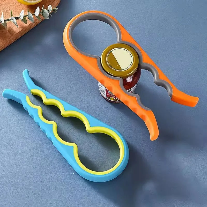 4-in-1 Can & Bottle Opener | Anti-Slip Multi-Function Tool Kitchen Opener Tool Peaceful Pleasures Health and Wellness