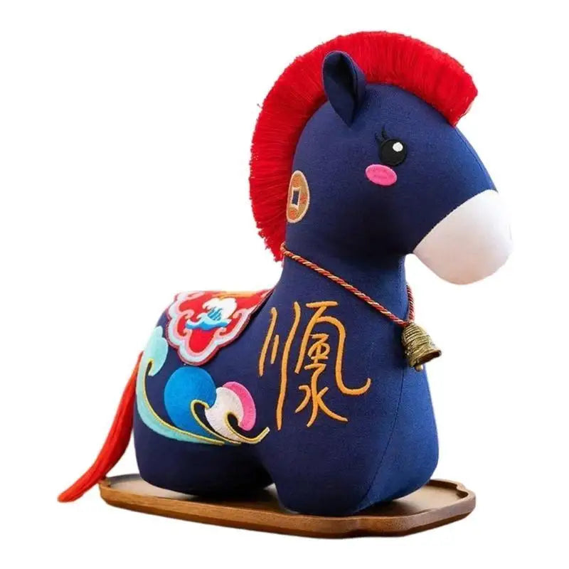 Soft Plush Horse Chinese Zodiac Stuffed Toy – Home & Office Decor
