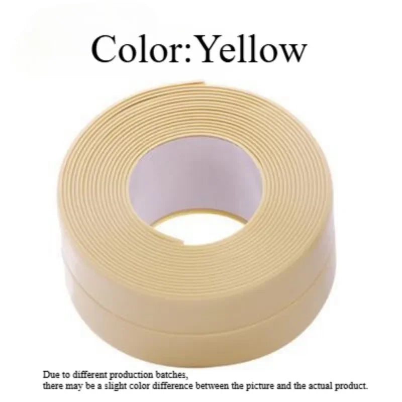 Waterproof PVC Self-Adhesive Sealing Tape – Bath, Sink & Kitchen