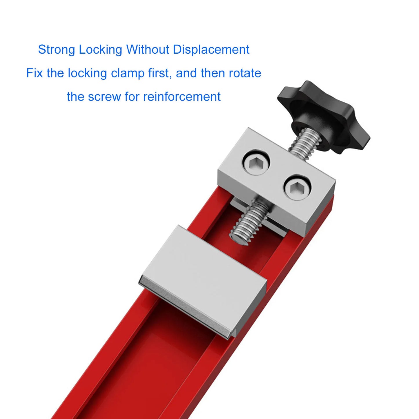 Cutting Machine Base Guide Woodworking Adjustable Plate Clamp Tool 4