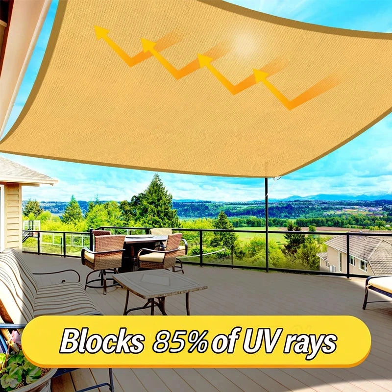 UV Protection Shade Net 85% Shading – Outdoor Garden Sunshade