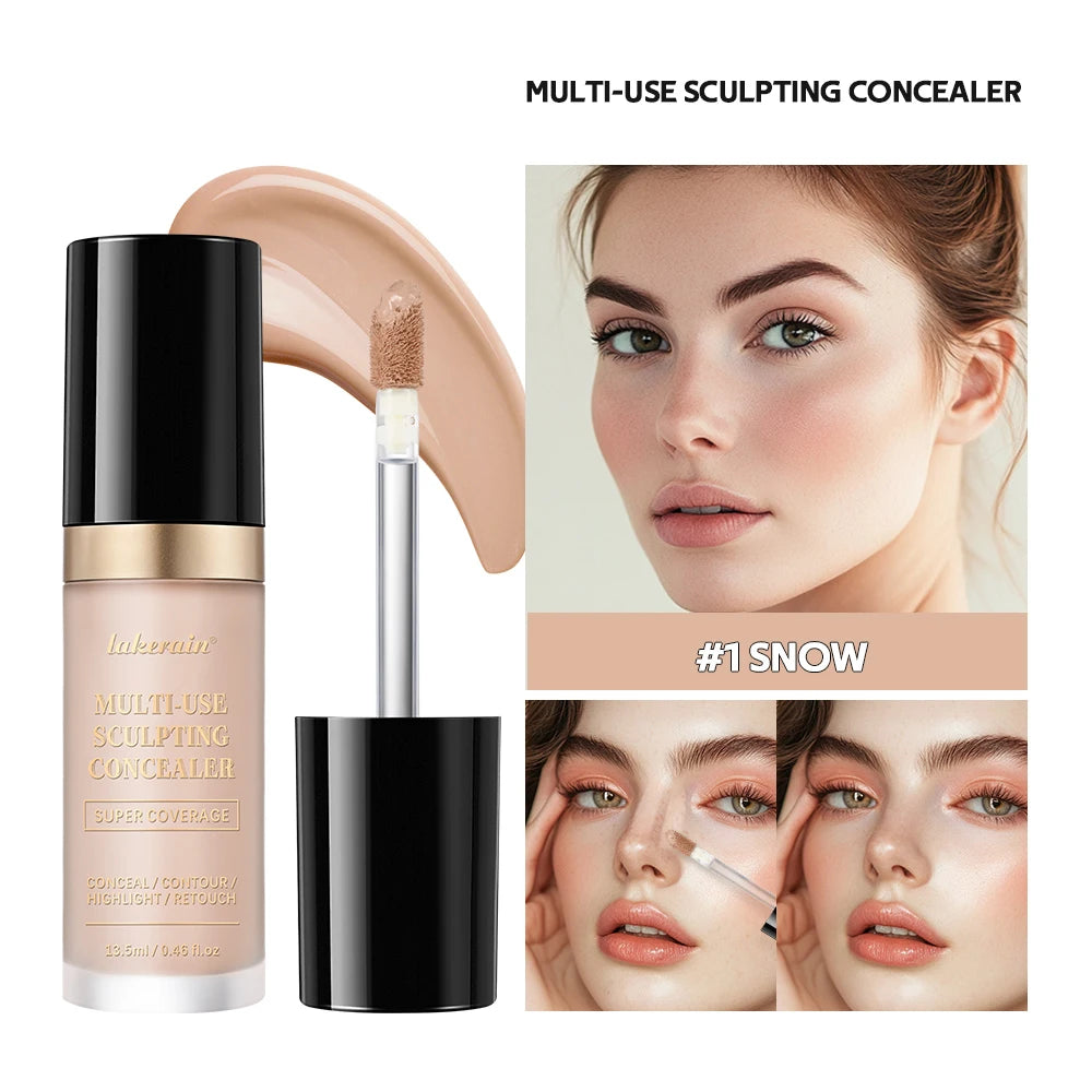 Lakerain Multi-Use Concealer Cream – Contour, Highlight & Cover