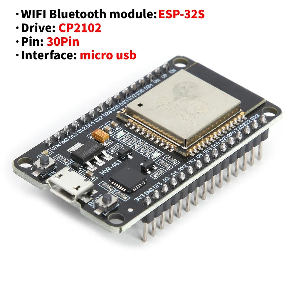 E32 Development Board WiFi+Bluetooth Ultra-Low Power Consumption Dual Core 32S 32D/32U 32 Expansion board Peaceful Pleasures Health and Wellness HW-463