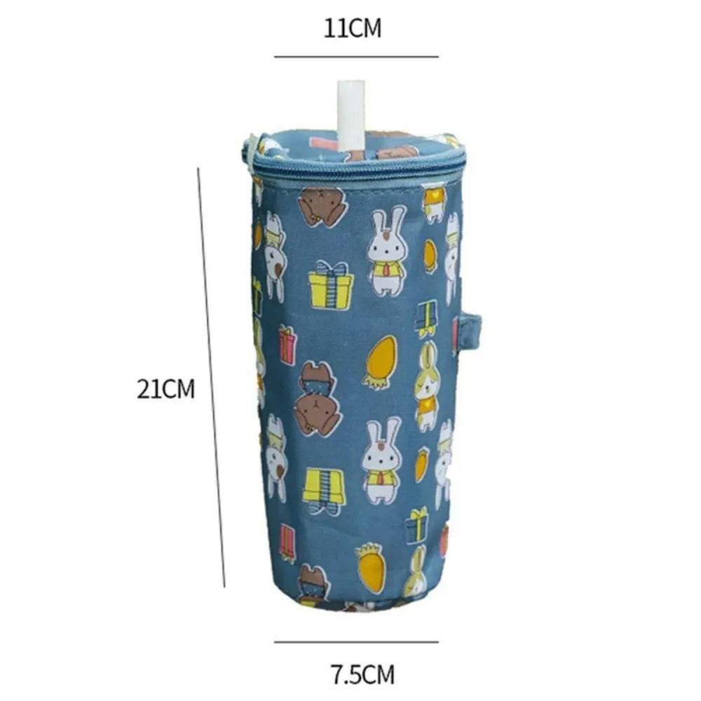 Insulated Milk Tea Tote Bag | Reusable Cup Carrier