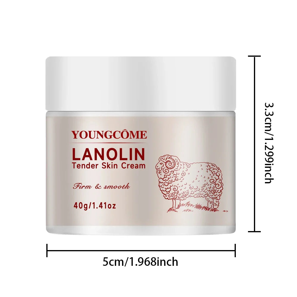YOUNGCOME Pure Lanolin Moisturizing Cream – Lips, Face & Body