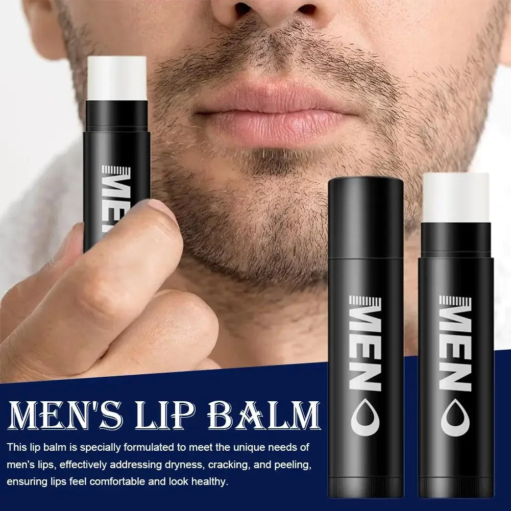 Hydrating Men's Lip Balm – 8 Scents, Moisturizing Daily Care Peaceful Pleasures Health and Wellness