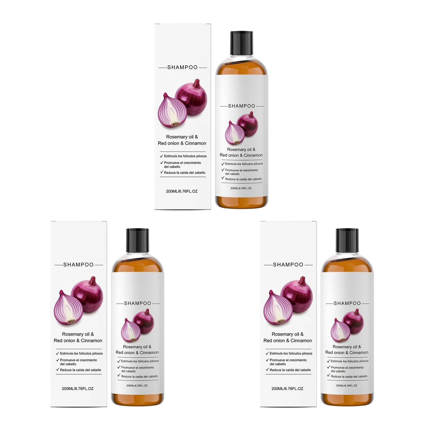 Red Onion Hair Strengthening Shampoo – Thickening & Volumizing