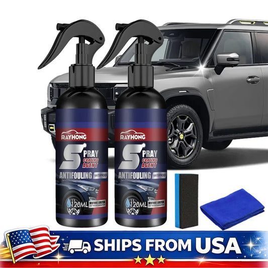 Car Ceramic Coating Spray Kit – 3-in-1 Nano Protection Peaceful Pleasures Health and Wellness