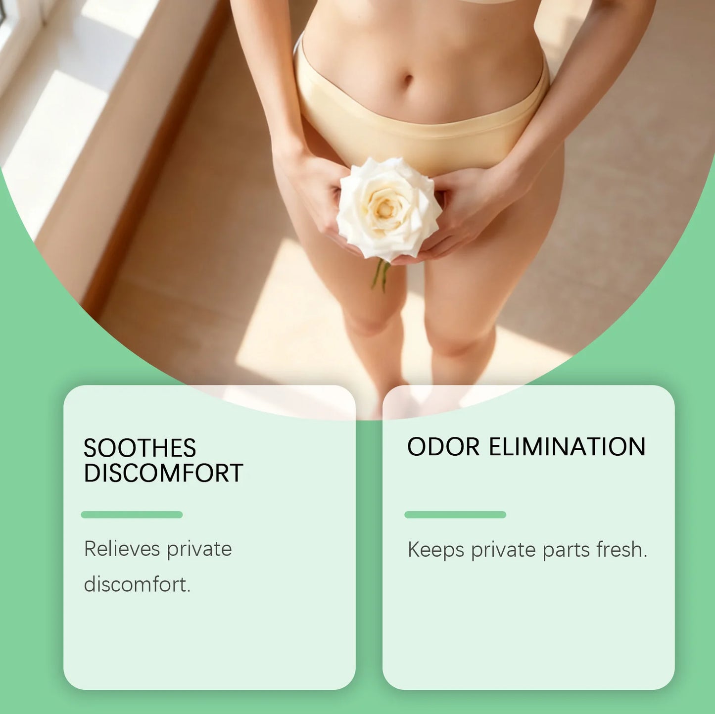Herbal Women's Private Part Care Mousse Gentle Cleaning Remove Odor Relieve Local Discomfort Deep Protect Sensitive Areas Gel Peaceful Pleasures Health and Wellness