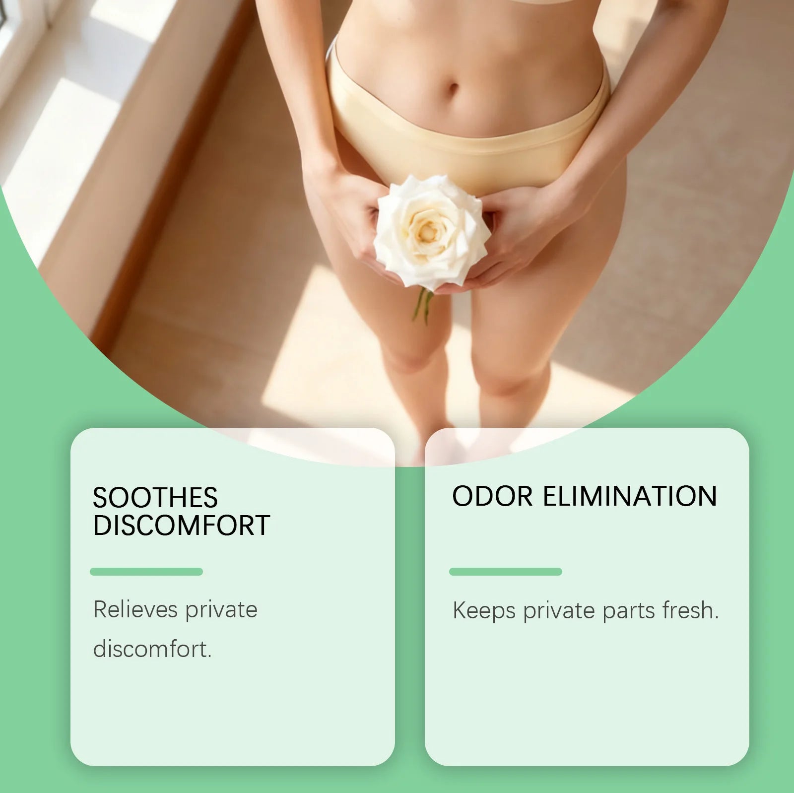 Herbal Women's Private Part Care Mousse Gentle Cleaning Remove Odor Relieve Local Discomfort Deep Protect Sensitive Areas Gel Peaceful Pleasures Health and Wellness