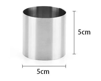 Stainless Steel Round Cake Ring Mold | Mousse & Pastry Cutter