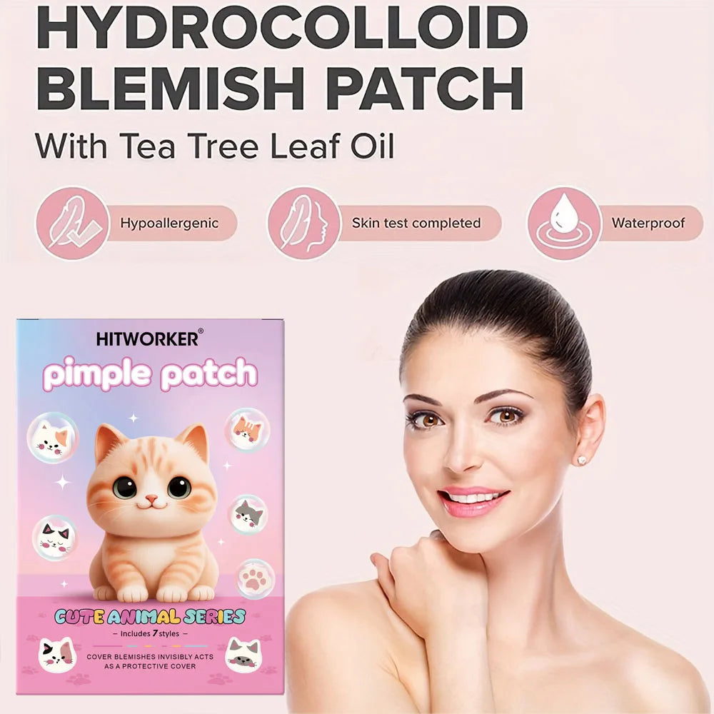 Hydrocolloid Acne Patches – Invisible & Waterproof | All Skin Types