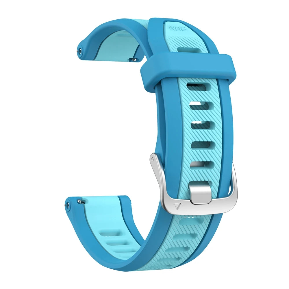 20mm Quick Release Silicone Band for Garmin Forerunner & Vivoactive