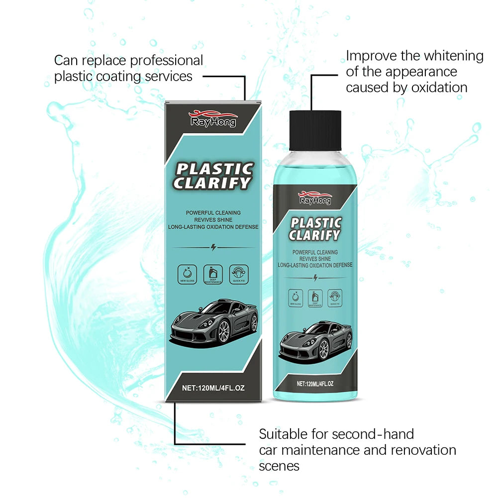 Car Care Supplies Clarify For Cars Detailer For Car Interiors Exteriors With Hygienic Protection Surfaces Water-Less Spray Wax Peaceful Pleasures Health and Wellness