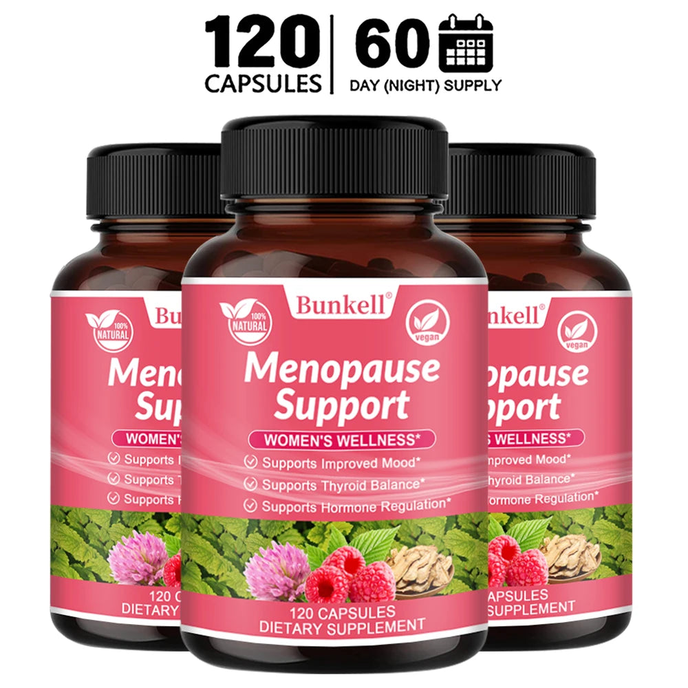 Women’s Natural Herbal Wellness Capsules, Daily Body Care Supplement, Support Stable Mood, Sufficient Energy & Physical Balance Peaceful Pleasures Health and Wellness 120 count-3 bottle