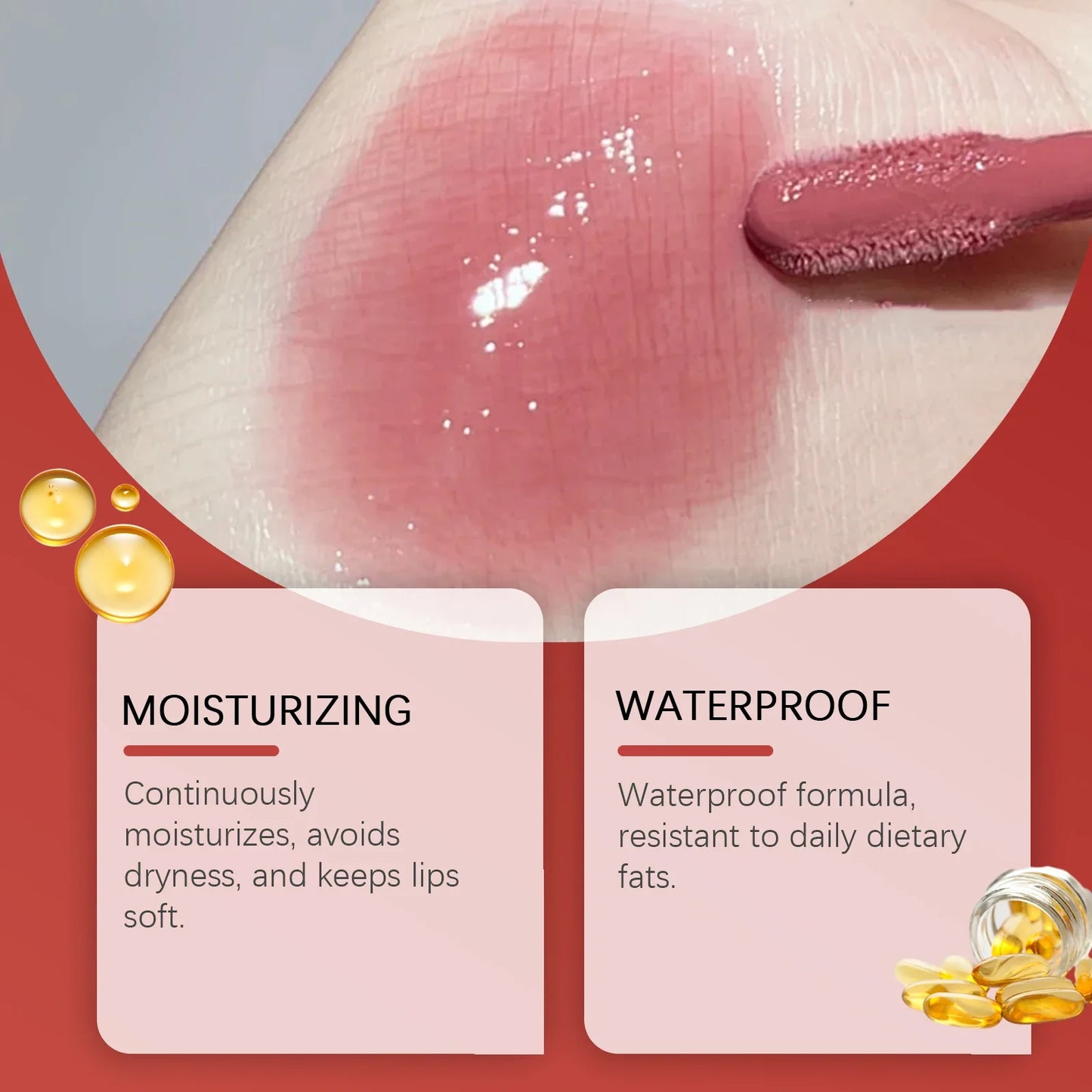 Eelhope Moisturizing Lip Gloss – Non-Sticky, Long-Lasting Glow