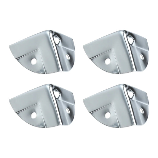 4Pcs Metal Corner Protectors for Tool Box, Flight Case & Luggage Corner Brackets Oasis Select