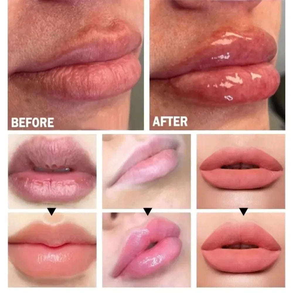 Long Lasting Lip Plumper Oil Serum Instant Volumising Essence Oil Moisturize Repair Lip Fine Lines Increases Elasticity Sexy Lip Peaceful Pleasures Health and Wellness