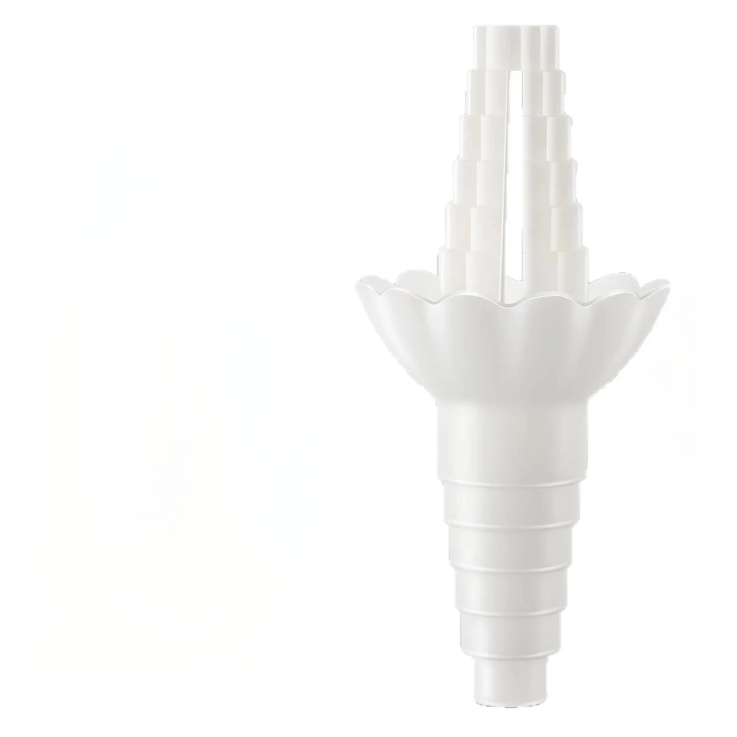 Universal Bottle Emptying Kit - Reusable Liquid Transfer Connector with No Waste Funnel Adapter, Compatible with Soap, Shampoo Peaceful Pleasures Health and Wellness White 1pc