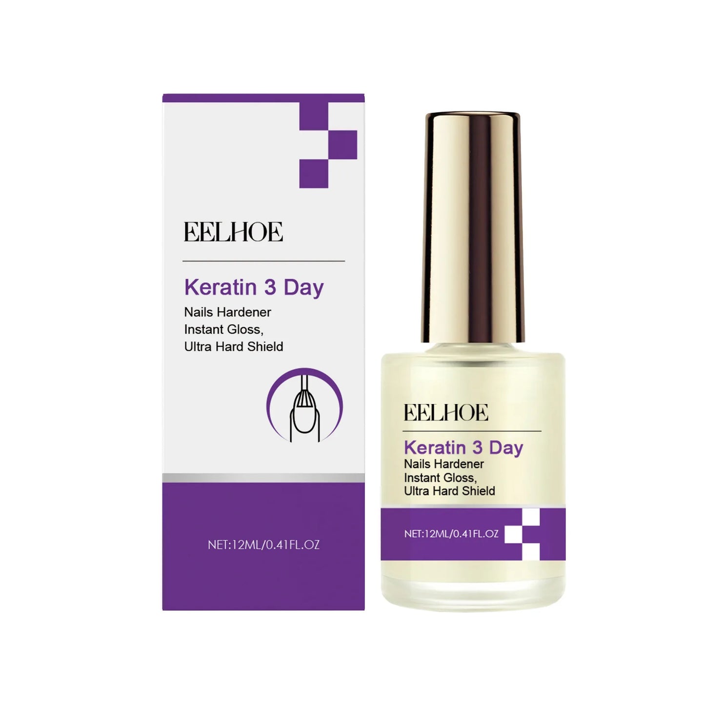 Keratin Nail Repair Serum for Stronger, Healthier Nails Peaceful Pleasures Health and Wellness Repair Nail