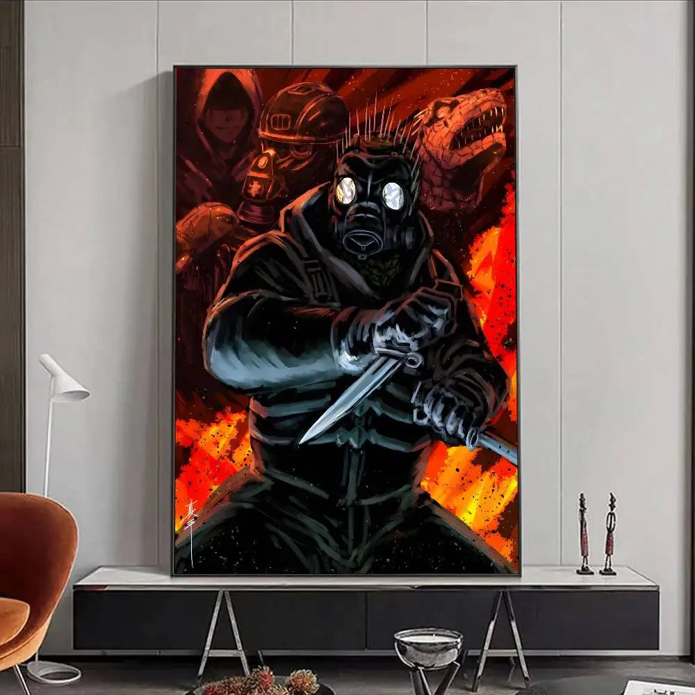 Dorohedoro Anime Horror Poster – HD PVC Waterproof Wall Art