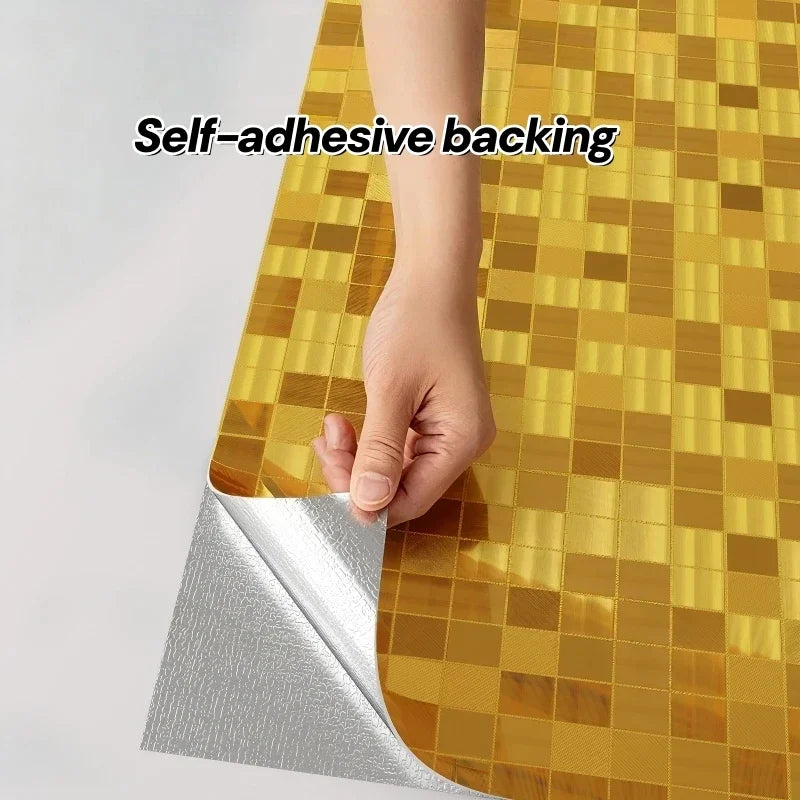 3D Geometric Stripe Peel & Stick Wallpaper – Removable PVC