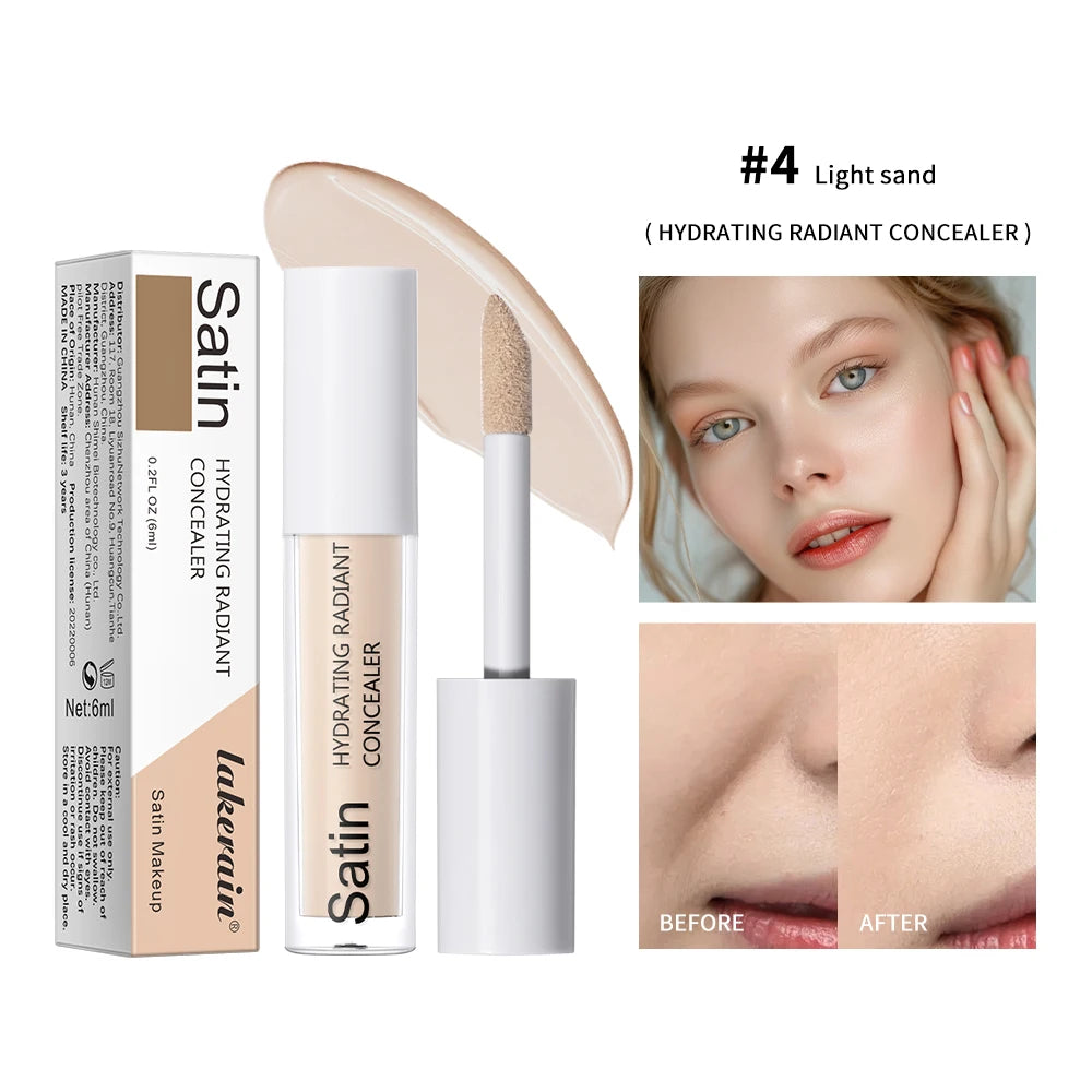 Eye Concealer Contouring Concealer Liquid Shadow Contouring Liquid Matte Highlighter Stick Side Contouring Liquid Peaceful Pleasures Health and Wellness 4Light Moisturize