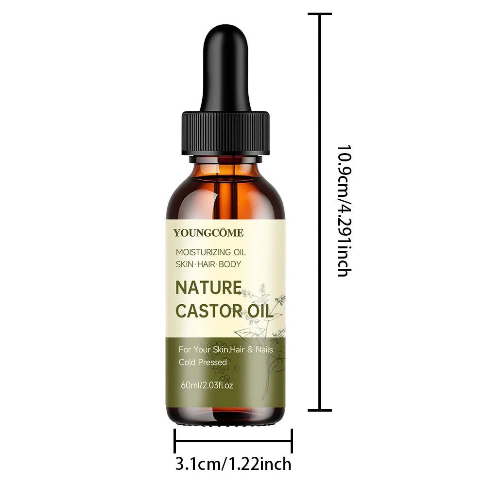 Organic Black Castor Oil – Hair, Skin & Body Moisturizer