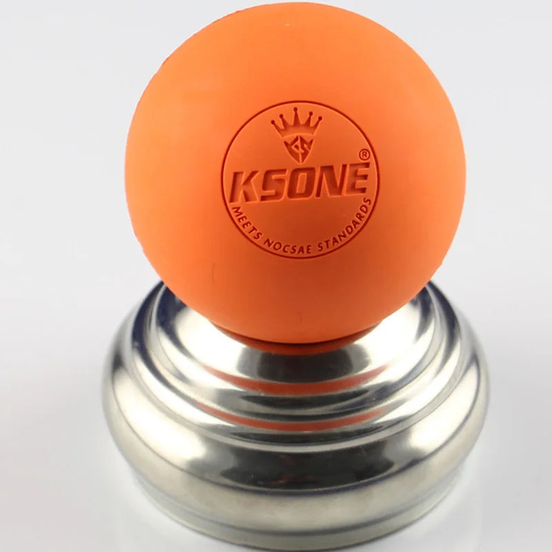Solid Color KSONE Yoga Fascia Ball,Silicone Pilates Ball For Foot Massage Muscle Relaxation Peaceful Pleasures Health and Wellness