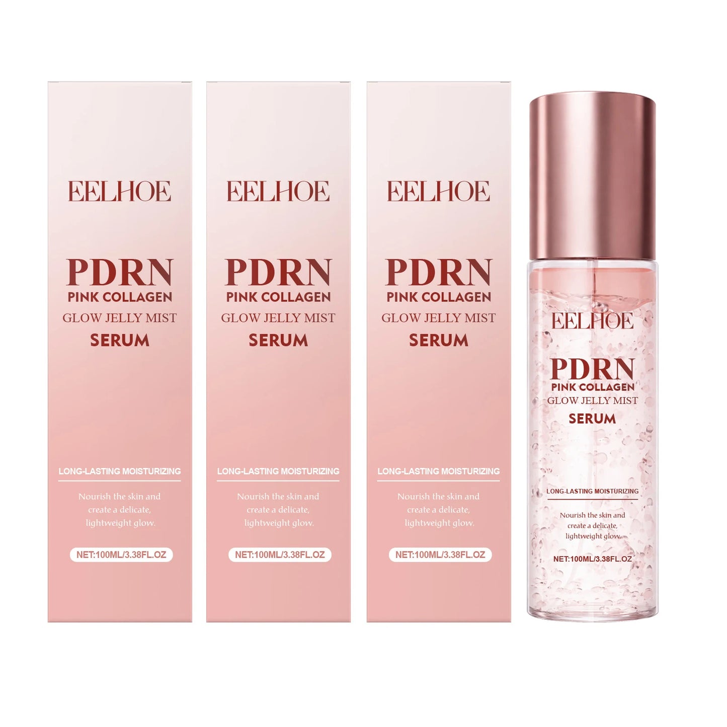 EELHOE Collagen Facial Spray – Pore Minimizing & Brightening Facial Essence Spray Peaceful Pleasures Health and Wellness 3 x 100ml Boxed
