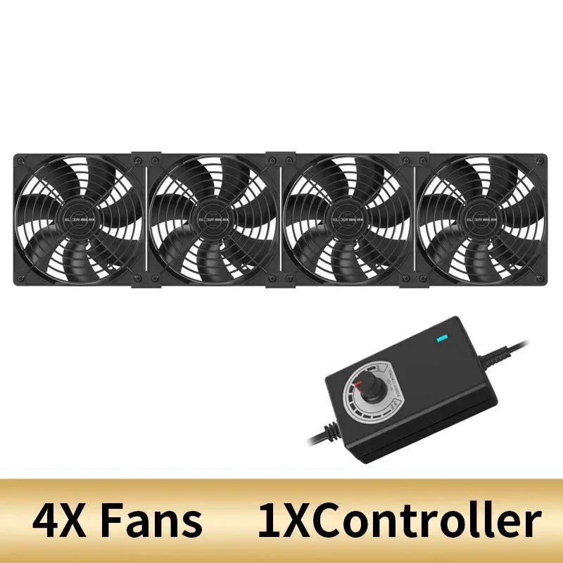220V Multifunctional Exhaust Fan with Remote Control for Chassis Workstation Service Station Cooling Ventilation Fan Peaceful Pleasures Health and Wellness four fan 240V EU