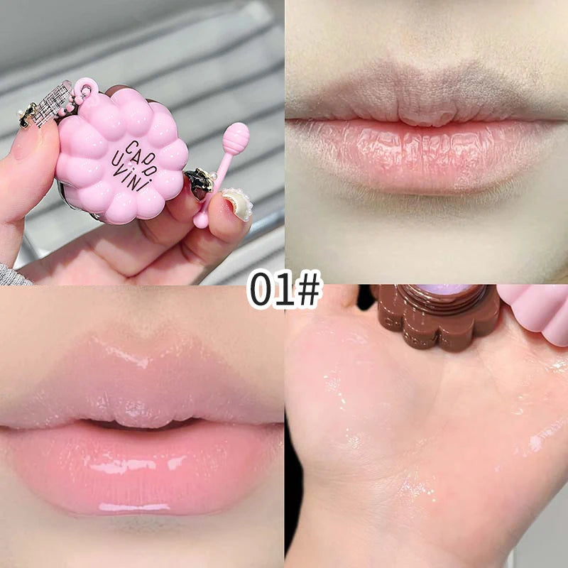 Cappuvini Macaron Fruit Lip Mask – Hydrating & Softening
