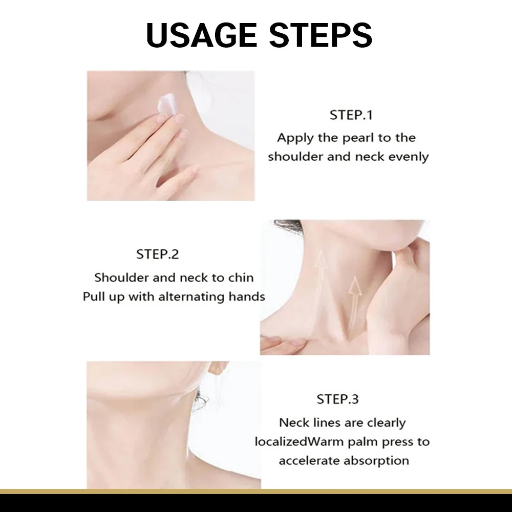 SUYARUN Retinol Collagen Neck Cream - Anti-Aging Firming Treatment for Wrinkles, Lifting Moisturizer (Organic, Unisex). Peaceful Pleasures Health and Wellness