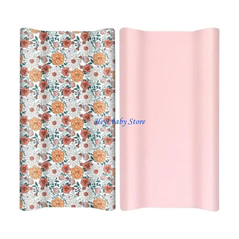 Elastic Bassinet Fitted Sheets for Newborns – Set of 2