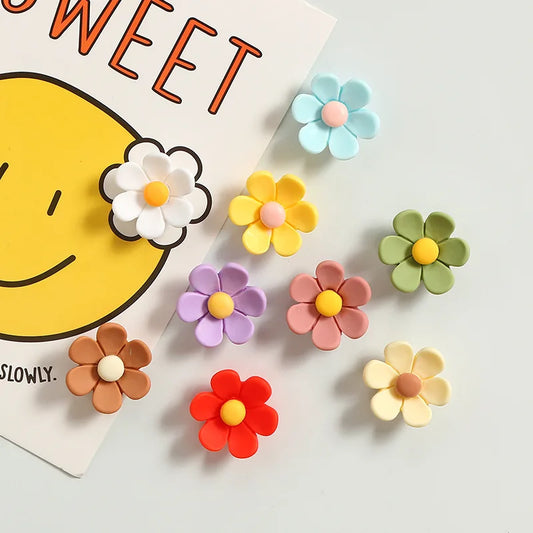 Bview Art Cute Flower Refrigerator Magnets Colorful Strong Decorative Peaceful Pleasures Health and Wellness 10pcs