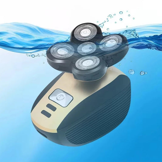 Electric shaver is suitable for men. USB rechargeable cordless electric shaving machine, beauty therapist, hairdressing tool. Peaceful Pleasures Health and Wellness
