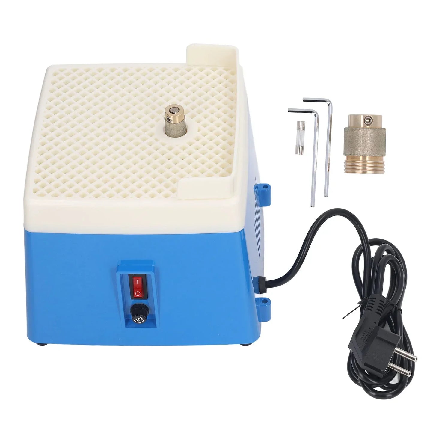 Stained Glass Grinder Mini Portable Art Grinding Tool Blue 4200r Min