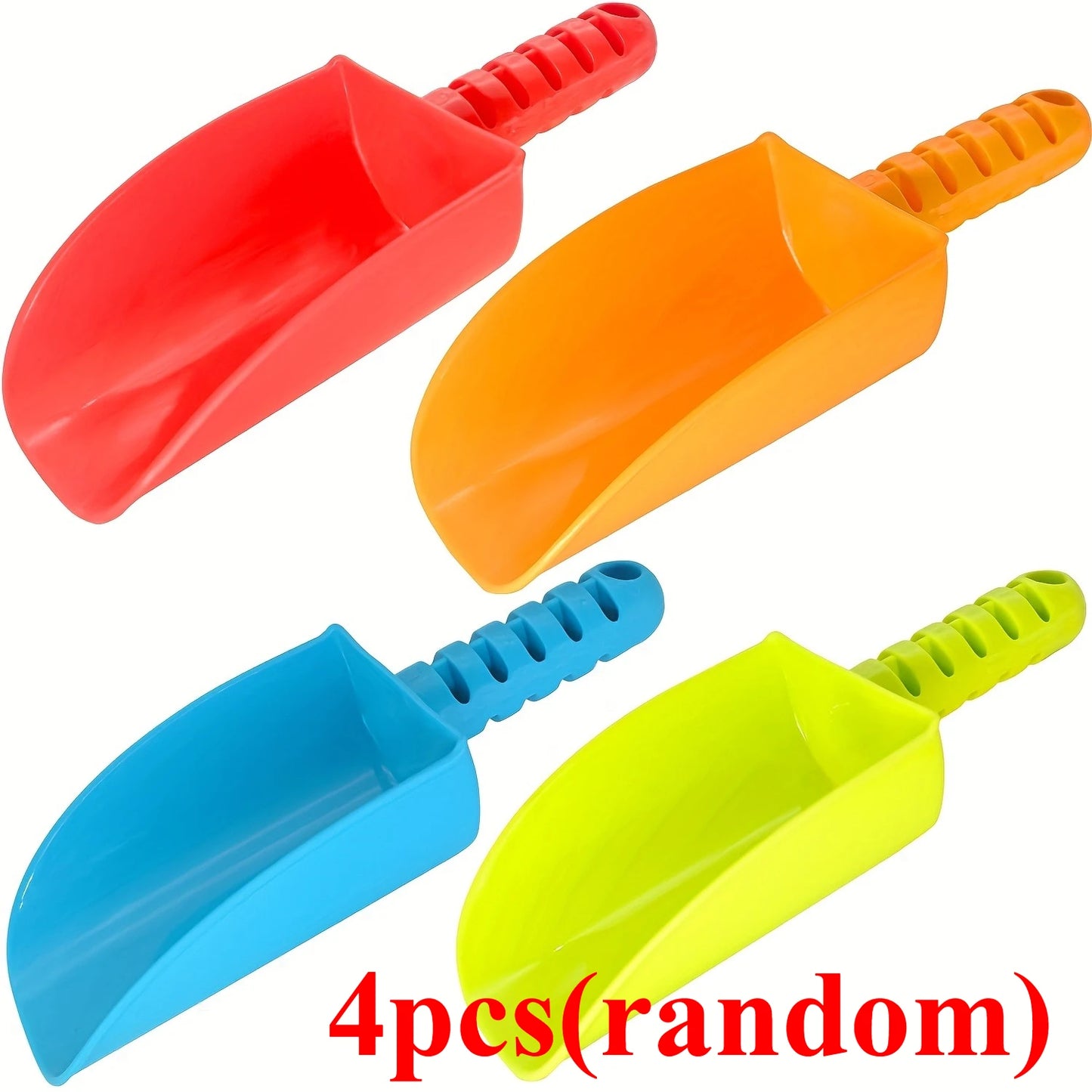Kids Beach Sand Shovels Set – Plastic Sandbox Digging Toys