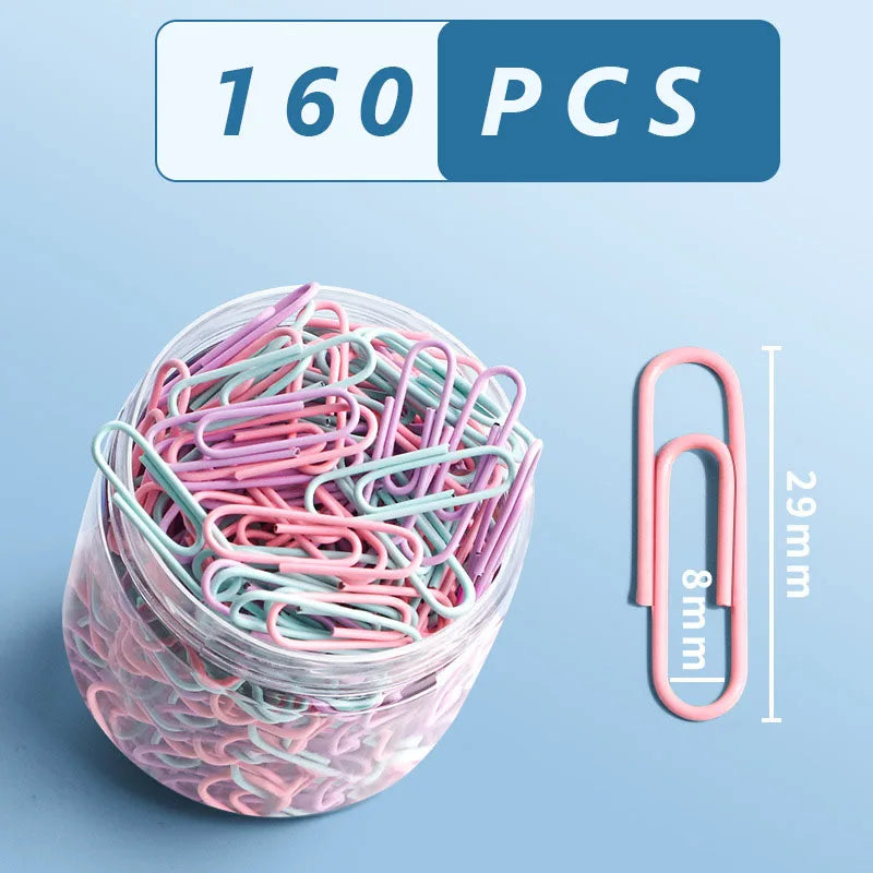 Paper Clips Office Supplies Clip Large File Bookmark Organizer
