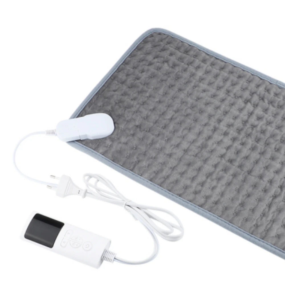 Electric Heating Pads for Back Neck Shoulder Relief Home Sofa Office Desktop Winter Warm Blanket Auto-Off Machine Washable Mat Peaceful Pleasures Health and Wellness