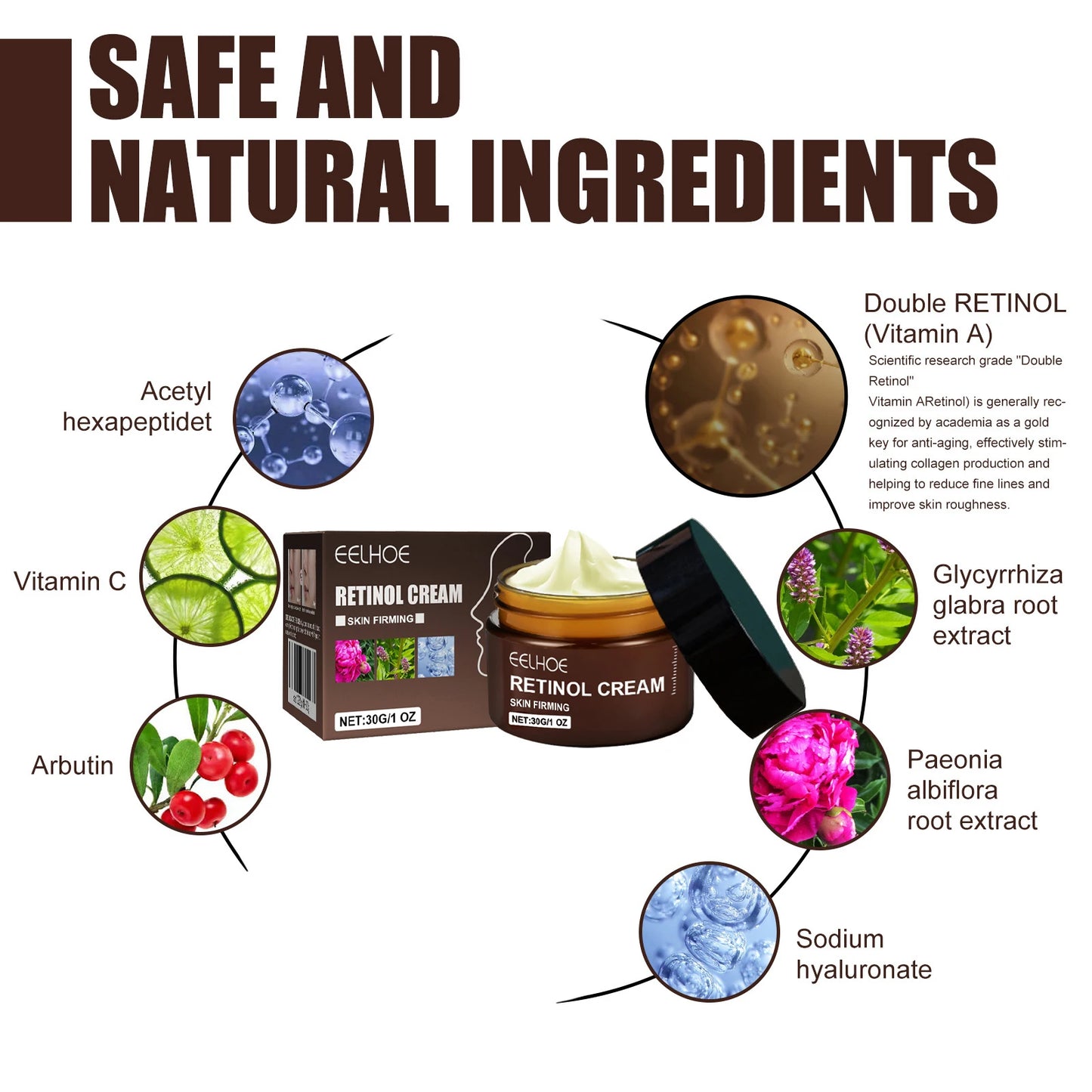 Double Retinol Face Cream – Anti-Aging, Firming & Brightening